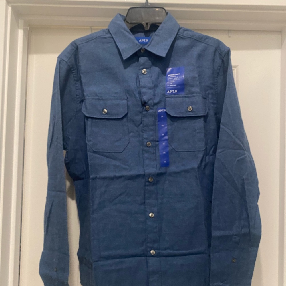 Apt. 9 blue dress shirt